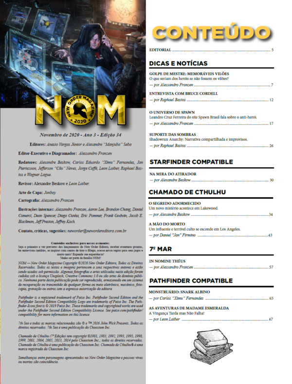 NOM - New Order Magazine #34 - Imagem 2