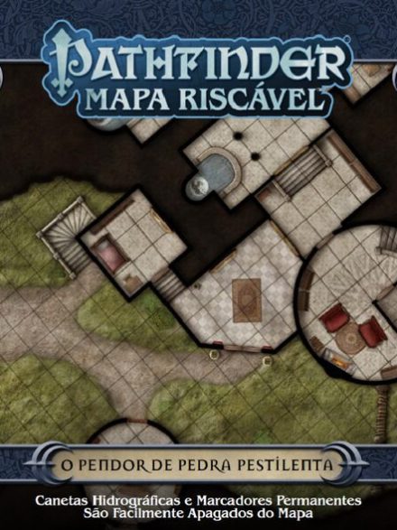 Mapa Riscável Pendor de Pedra Pestilenta (PDF) - Pathfinder 2ª Edição