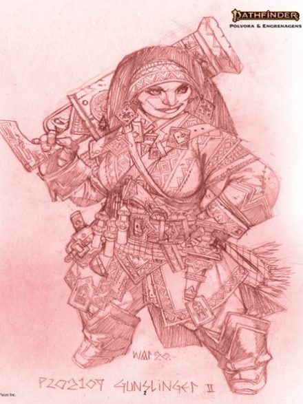 Pólvora & Engrenagens - Teste de Jogo das Classes - Pathfinder 2ª Edição