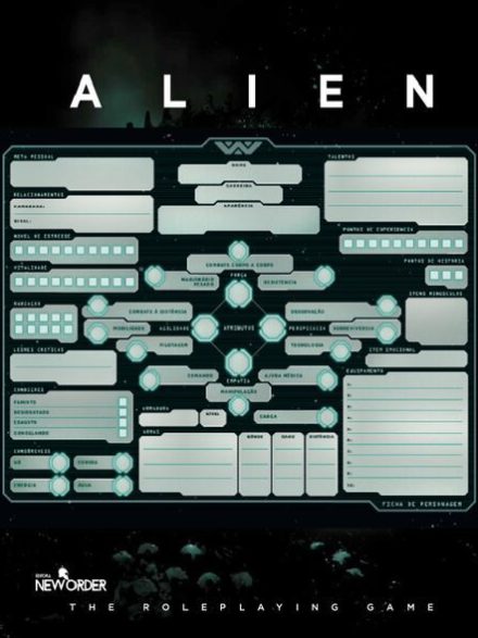 Ficha de Personagem - ALIEN: O Jogo de RPG