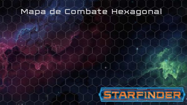 Mapa Hexagonal de Combate de Espaçonaves - Starfinder