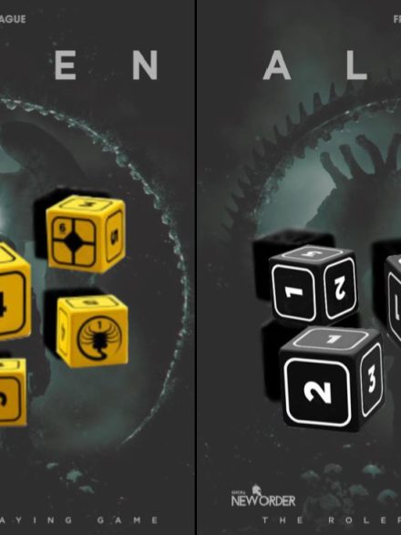 COMBO - Kit Dados Base + Kit Dados de Estresse ALIEN: O Jogo de RPG