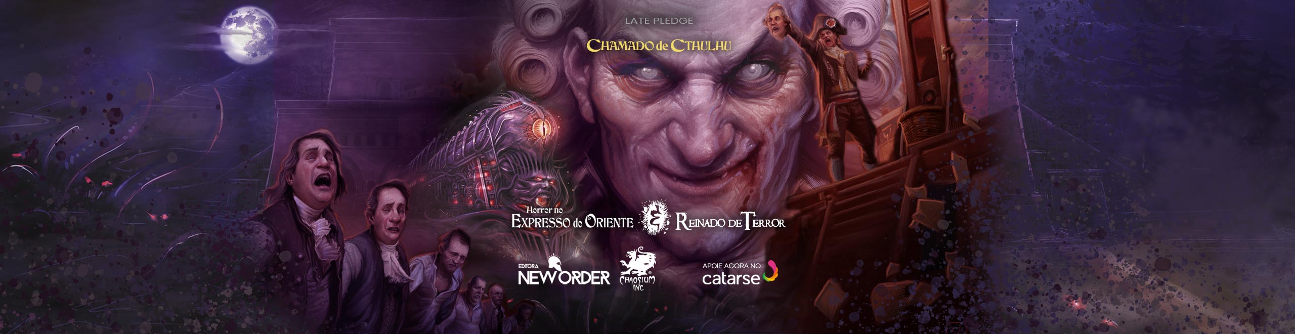 Late Pledge] Horror no Expresso do Oriente e Reinado de Terror